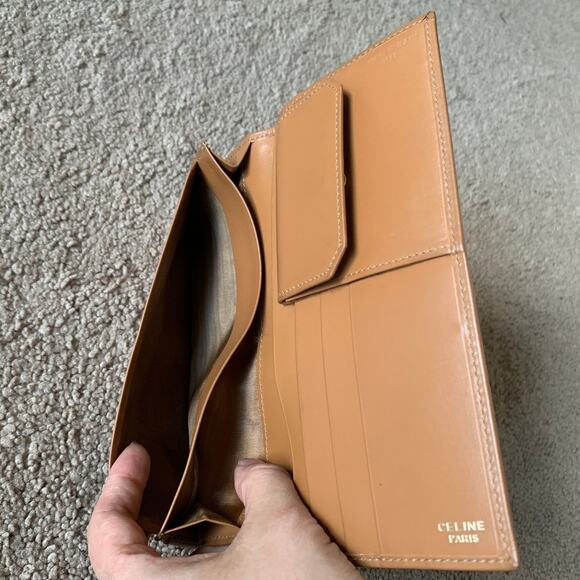CL1026 Celine macadam unisex long wallet card holder - Picture 5 of 7